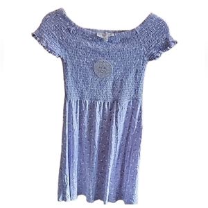 Pink Rose brand.  Off the shoulder mini.  Size Medium